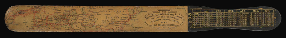 [Anonymous] [Letter Opener or page turner] The Eastern Telegraph Company.