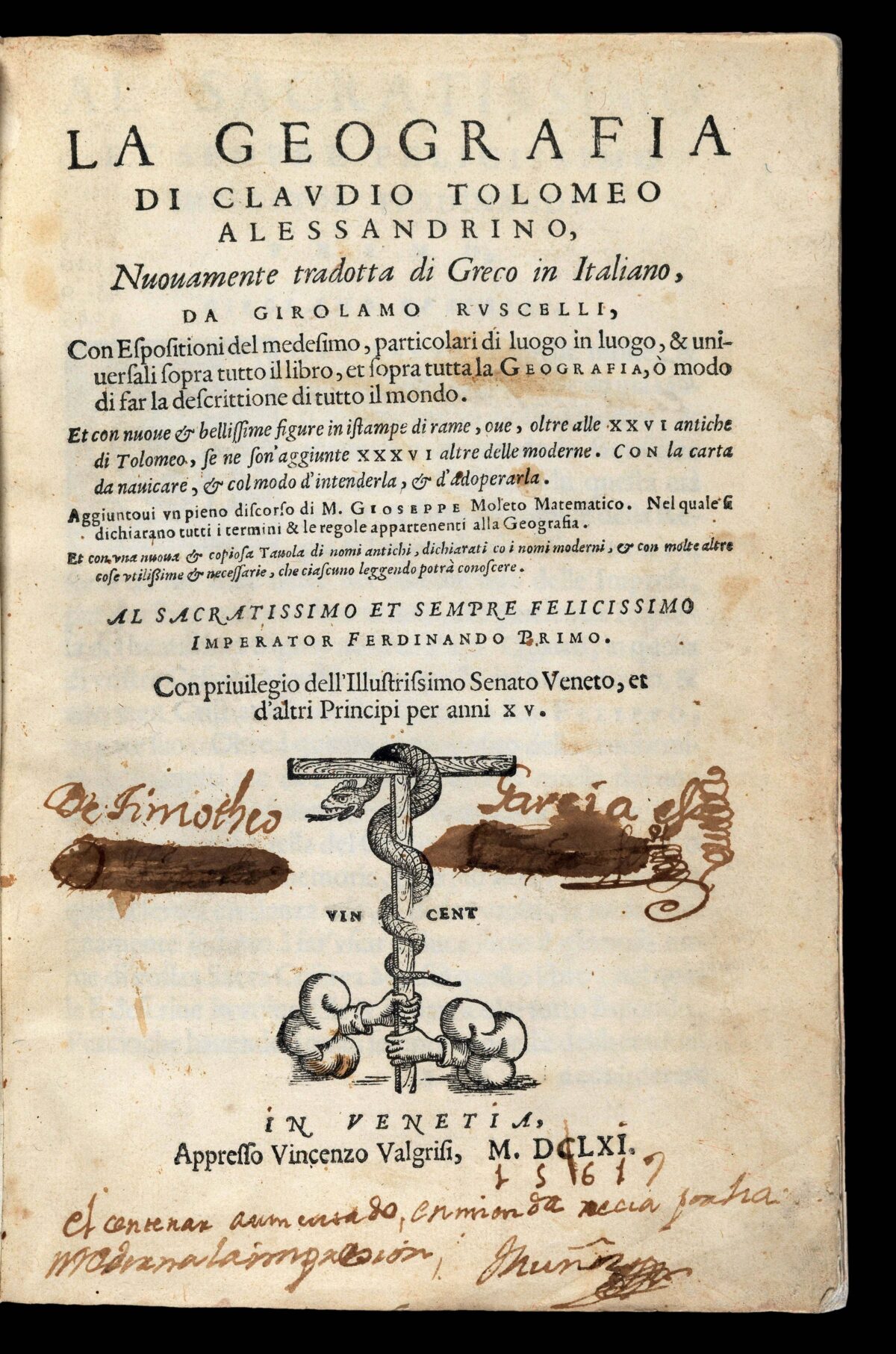 MERCATOR, Gerard and HONDIUS, Jodocus Historia Mundi: or Mercator's Atlas