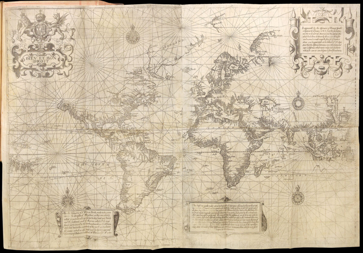 HAKLUYT, Richard, and WRIGHT, Edward. The Principall Navigations, Voyages, Traffiques and Discoveries of the English Nation,