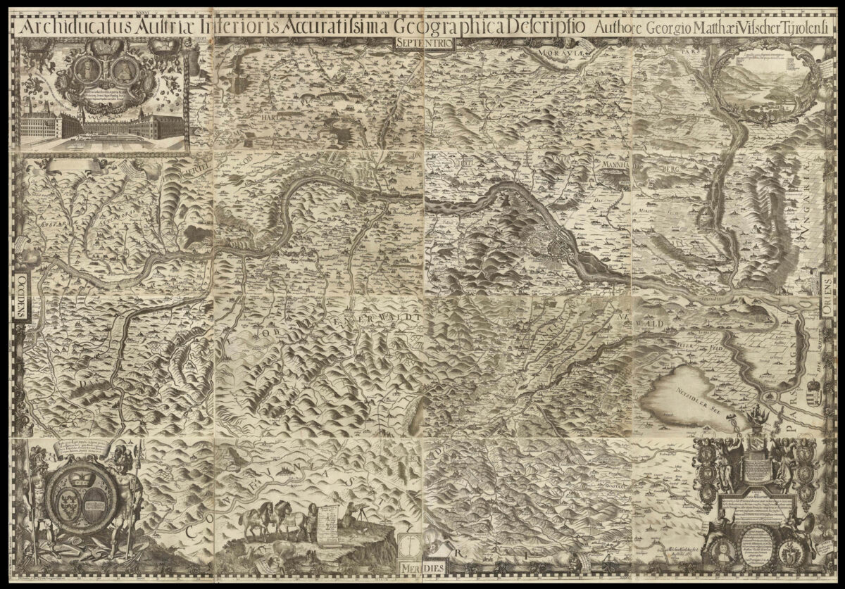 VISCHER, Georg Matthäus Archiducatus Austriae Superioris… [and] Archiducatus Austriae Inferioris...