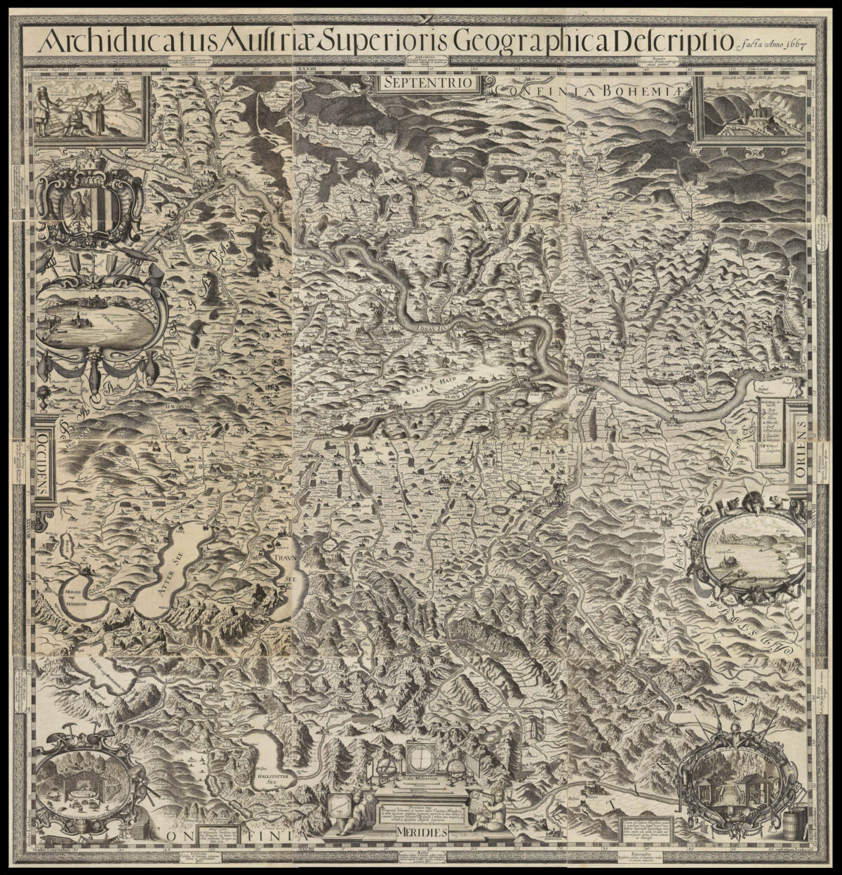 VISCHER, Georg Matthäus Archiducatus Austriae Superioris… [and] Archiducatus Austriae Inferioris...