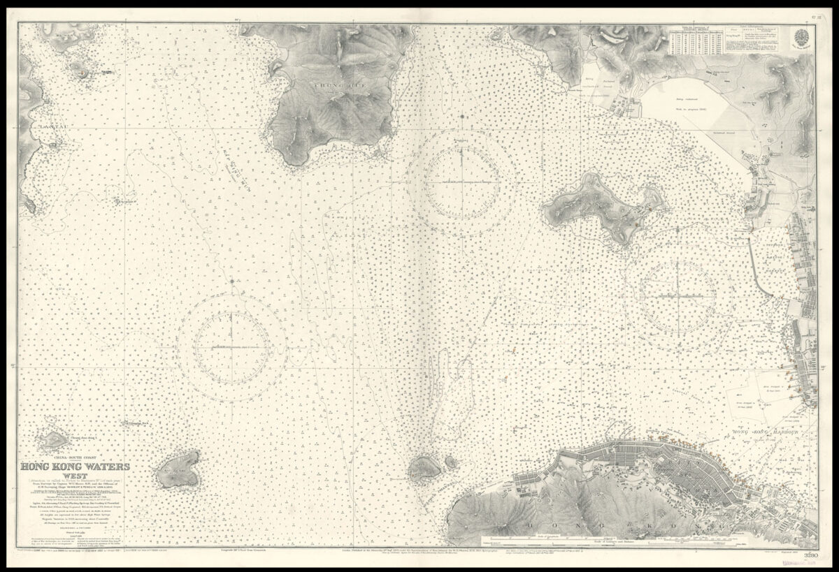 HYDROGRAPHIC OFFICE China-South Coast Hong Kong Waters West