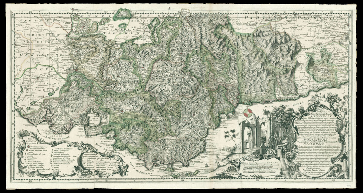 LIDL, Joannis Jacobi Recentissima et Exactissima Delineatio Provinciae: