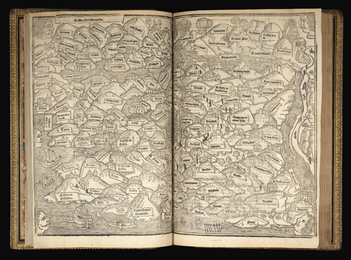 [COMMIN, Vincent, probable translator]. Le Premier Volume de la mer des Histoires
