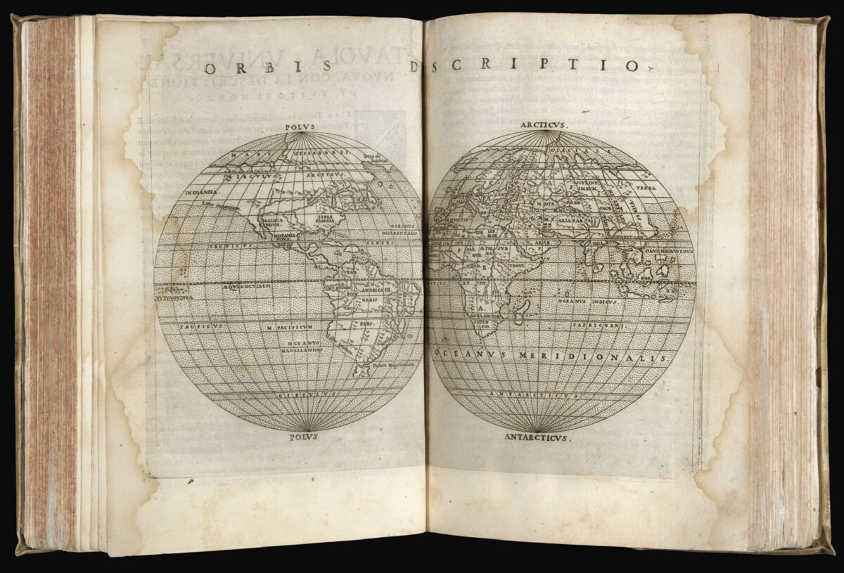 PTOLEMAEUS, Claudius; Girolamo RUSCELLI. La Geografia di Claudio Tolomeo Alessandrino
