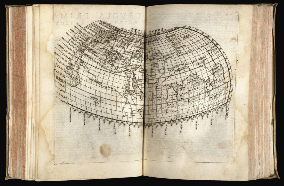 PTOLEMAEUS, Claudius; Girolamo RUSCELLI. La Geografia di Claudio Tolomeo Alessandrino