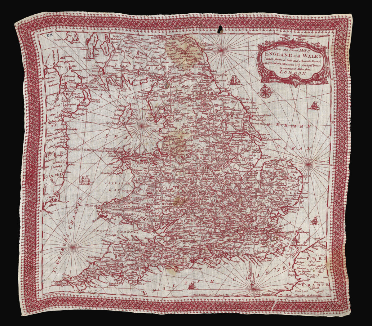 BARWICK, J[ohn] and COMPANY A New and Correct Map of England and Wales