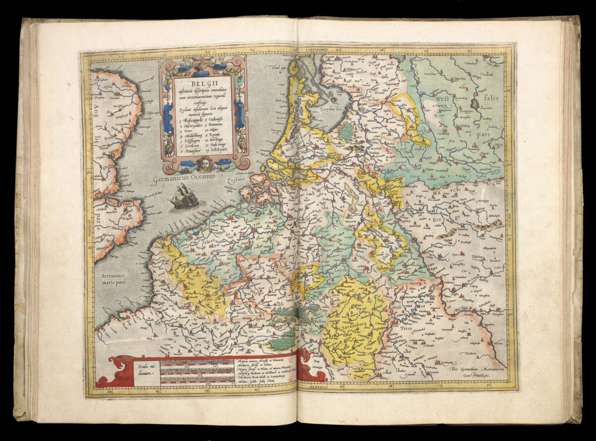 MERCATOR, Gerardus Galliae Tabulae Geographicae; Belgii Inferioris Geographicae Tabulae; Germaniae Tabulae Geographicae.