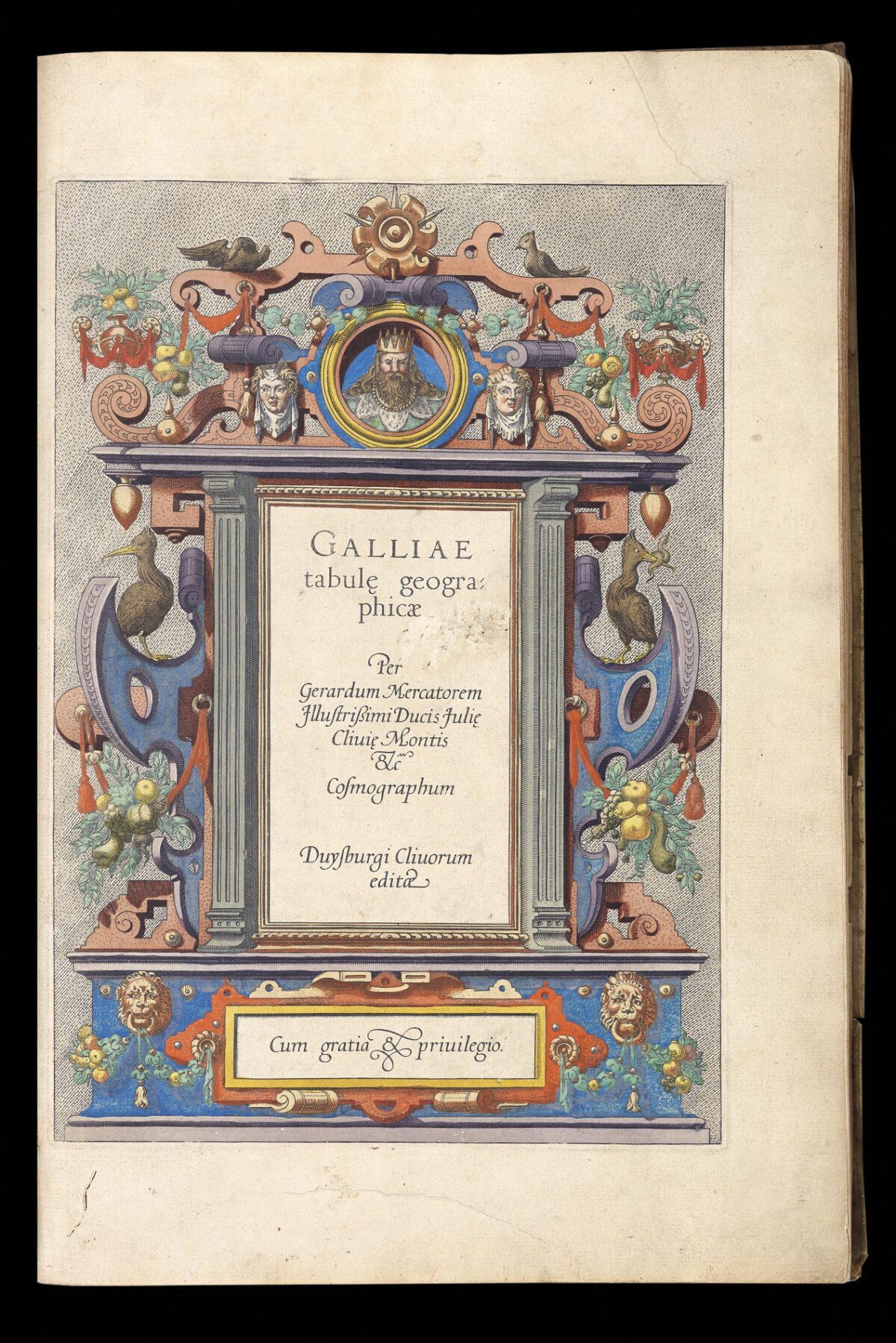 MERCATOR, Gerardus Galliae Tabulae Geographicae; Belgii Inferioris Geographicae Tabulae; Germaniae Tabulae Geographicae.