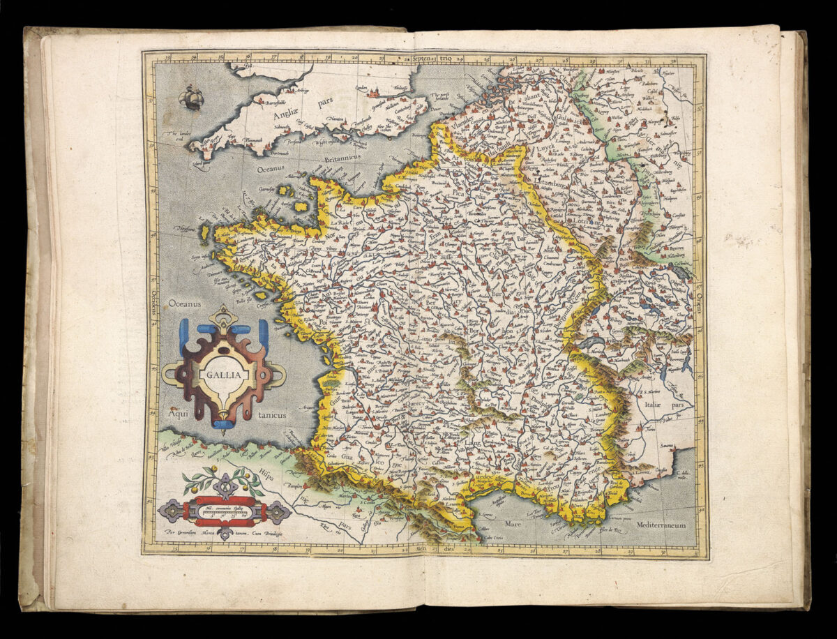 MERCATOR, Gerardus Galliae Tabulae Geographicae; Belgii Inferioris Geographicae Tabulae; Germaniae Tabulae Geographicae.