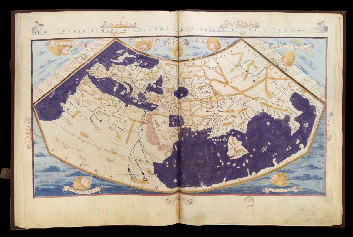PTOLEMAEUS, Claudius Die Cosmographia des Claudius Ptolemaeus 1472/3