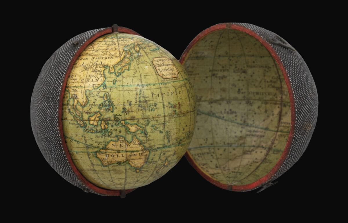 NEWTON, John Newton's New & Improved Terrestrial Pocket Globe.