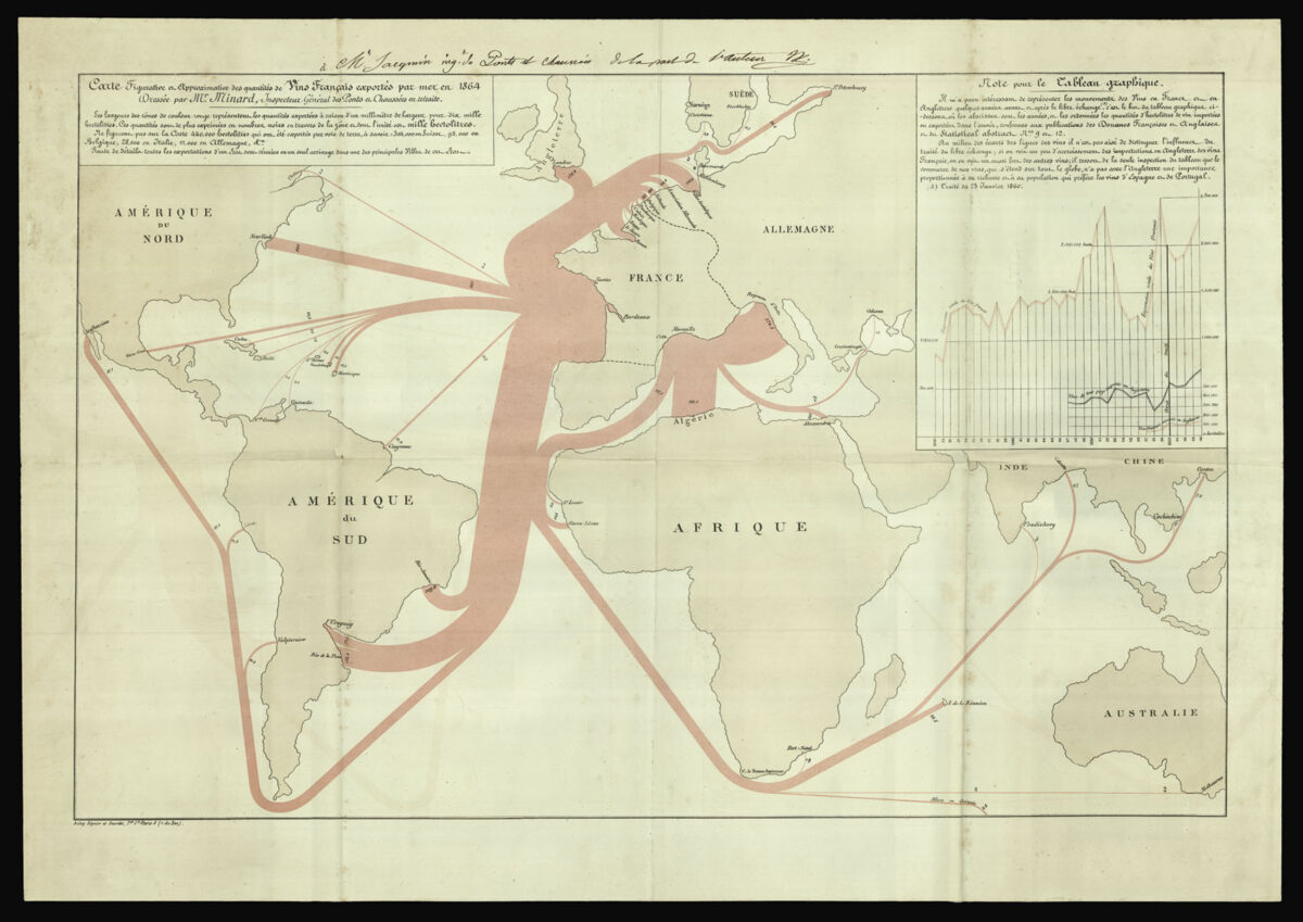 MINARD, Charles Joseph [Statistical Maps].