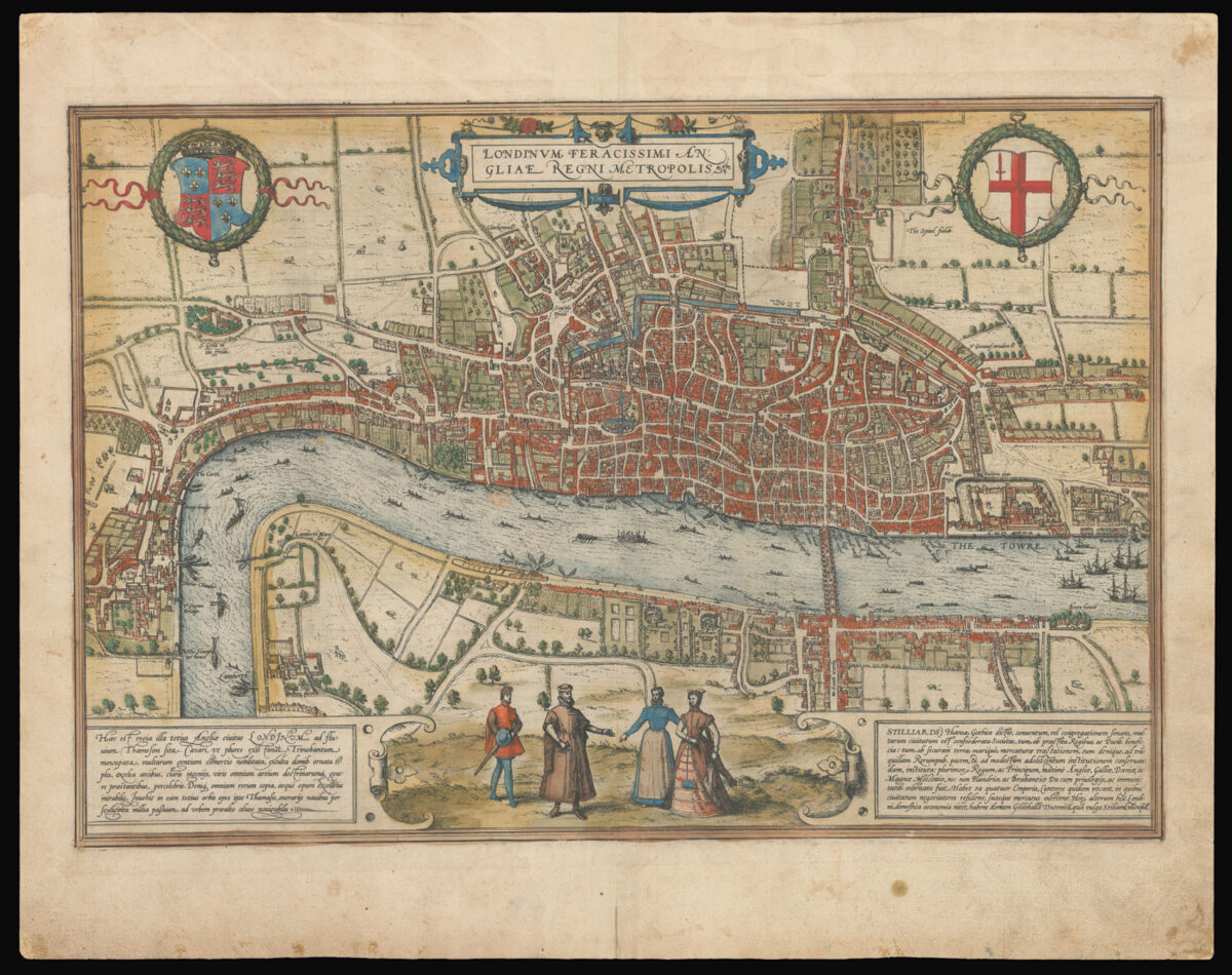 BRAUN, Georg and HOGENBERG, Franz Londinium Feracissmi Angliae Regni Metropolis.