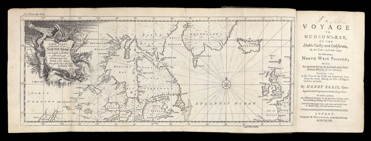 ELLIS, Henry A Voyage to Hudson's-Bay,