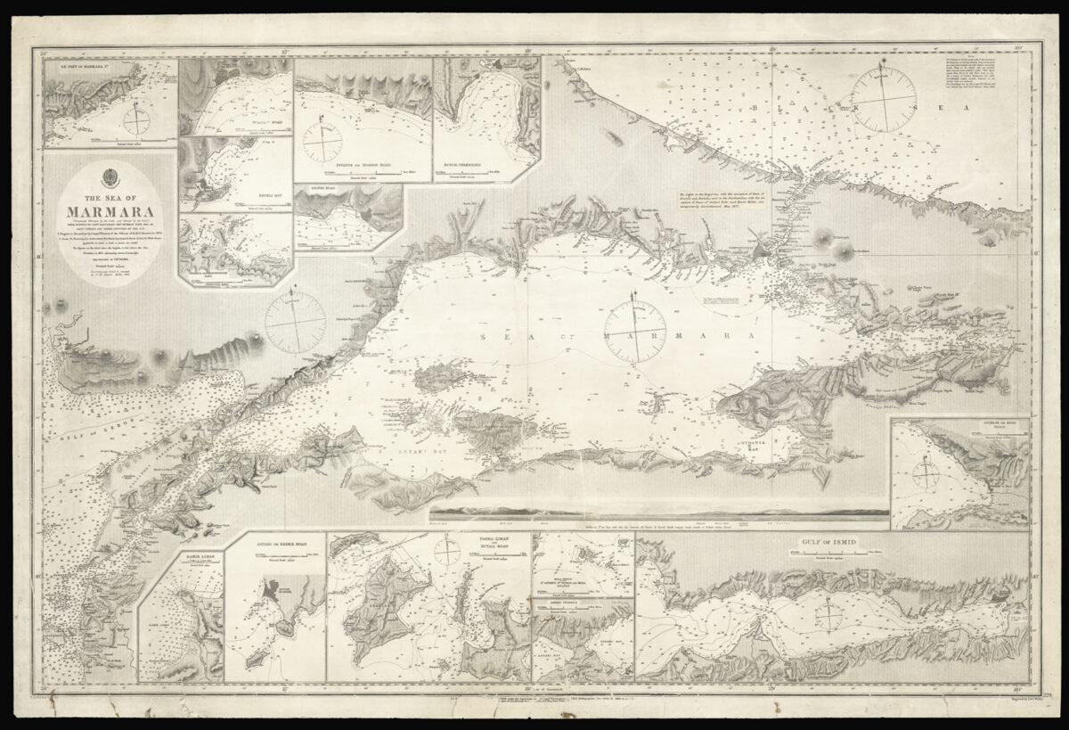 MANGANARI, Captain and SPRATT, Captain Thomas Abel Brimage The Sea of Marmara