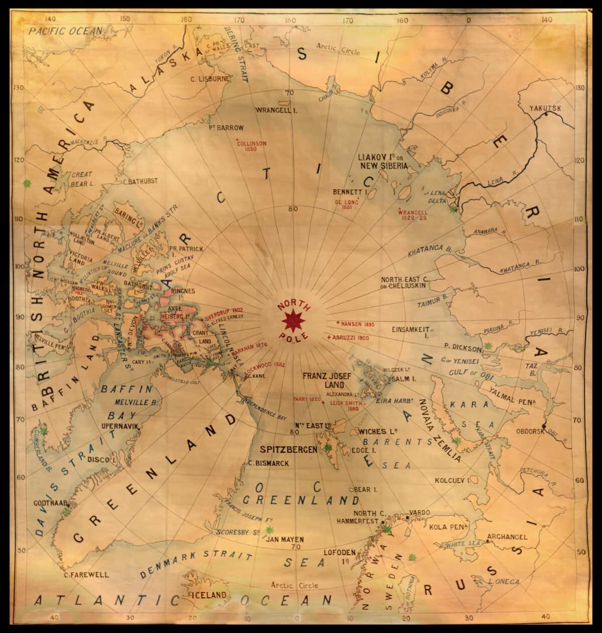 SCOTTISH ROYAL GEOGRAPHICAL SOCIETY Arctic Regions.