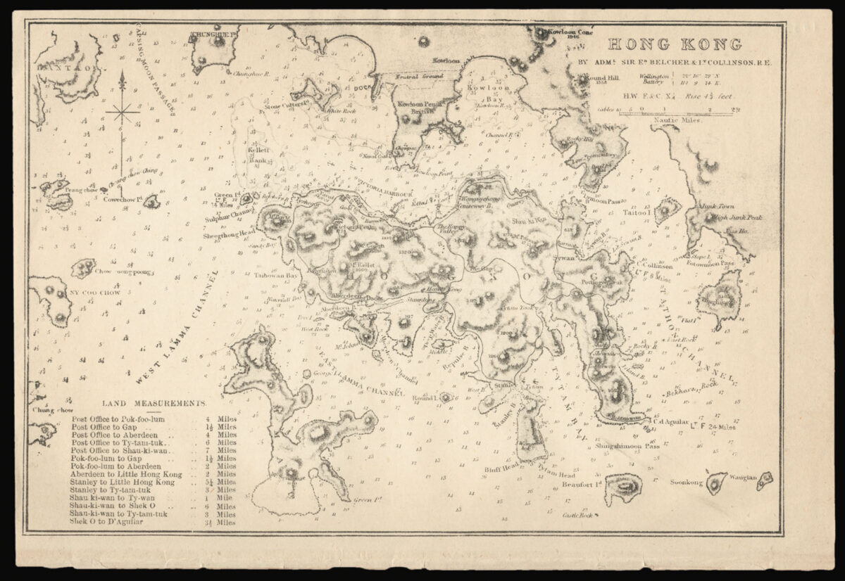 BELCHER, Admiral Sir Edward and COLLINSON, Lieutenant R.E. Hong Kong.