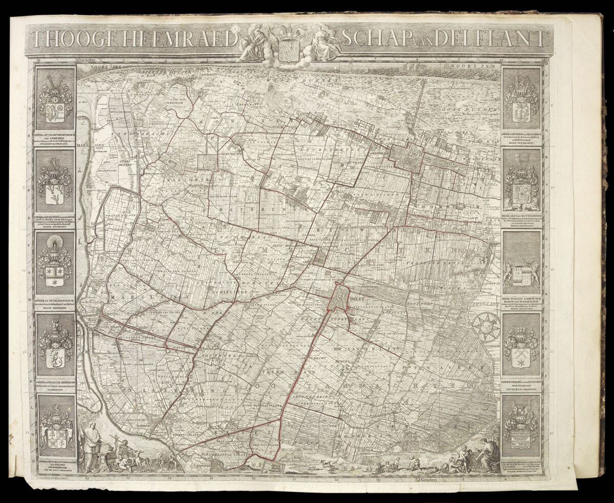 CRUQUIUS, N[icolaas] and J[acob] t Hooge Heemraedschap van Delflant.