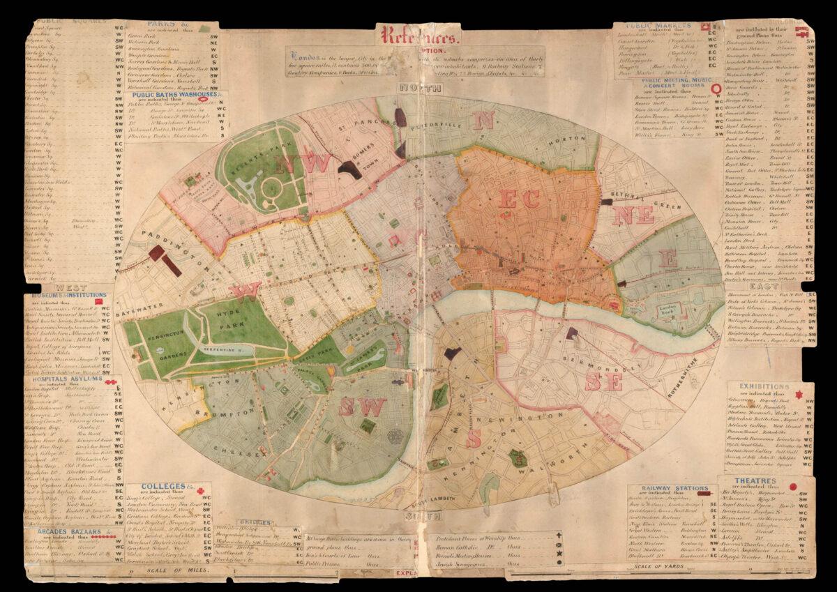[ANONYMOUS] [Manuscript map of London]