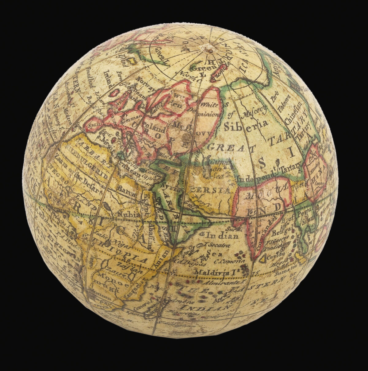 NEWTON, J[ohn] A New Terrestrial Globe J. Newton 1783.