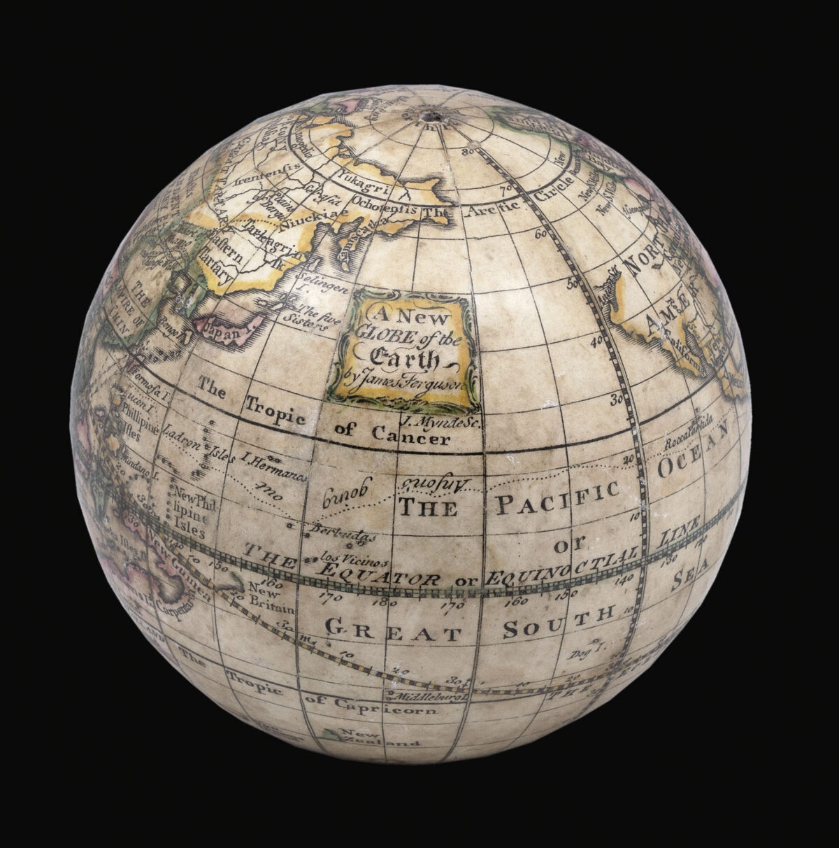 FERGUSON, James A New Globe of the Earth.
