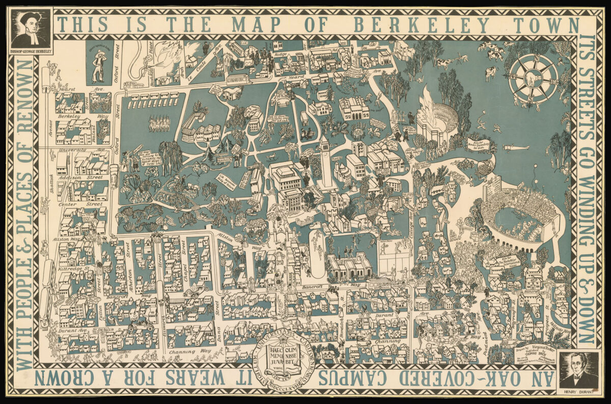 TOOKER, Virginia This is the Map of Berkeley Town