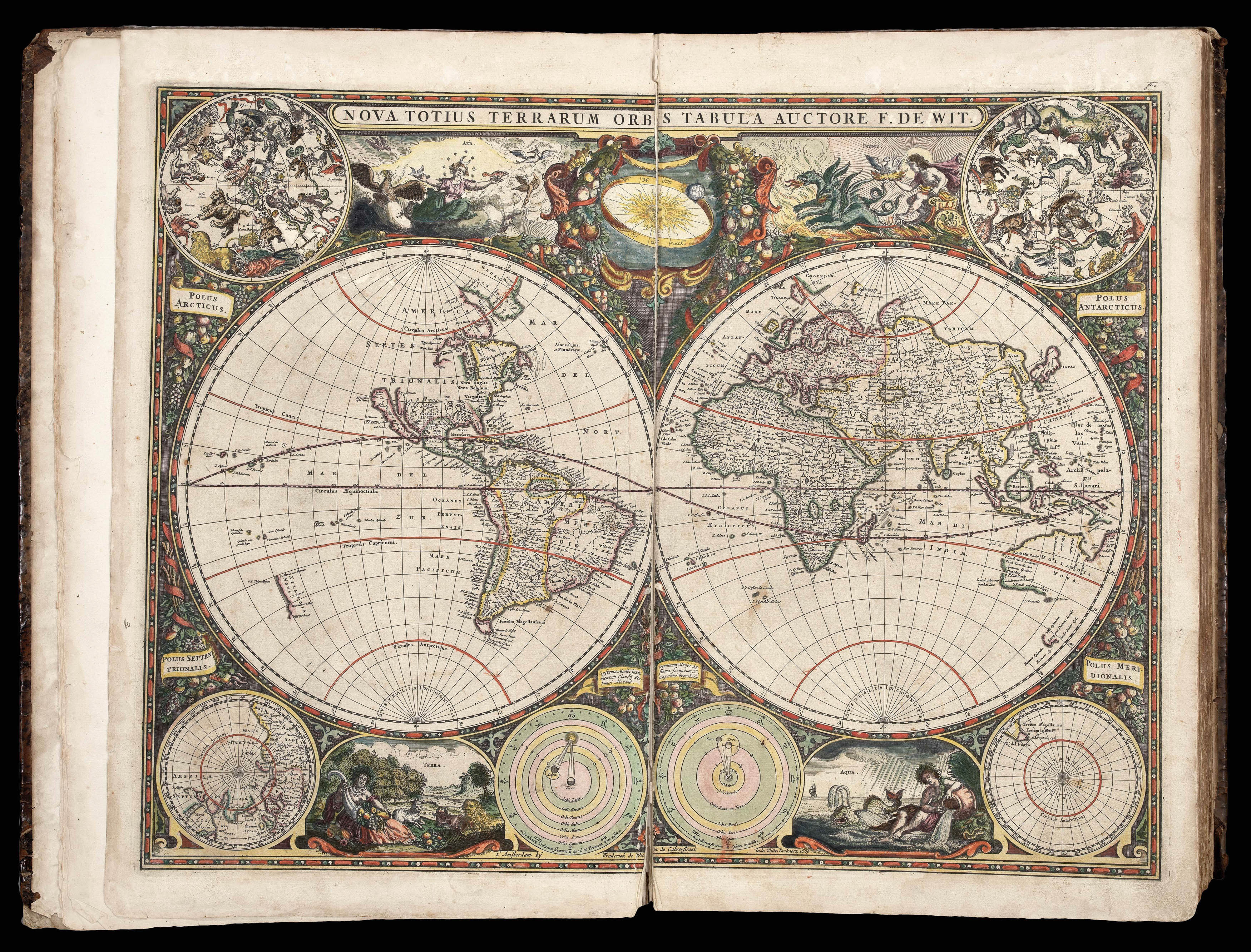 DONCKER, Hendrik De Zee-Atlas of Water-Waerelt,
