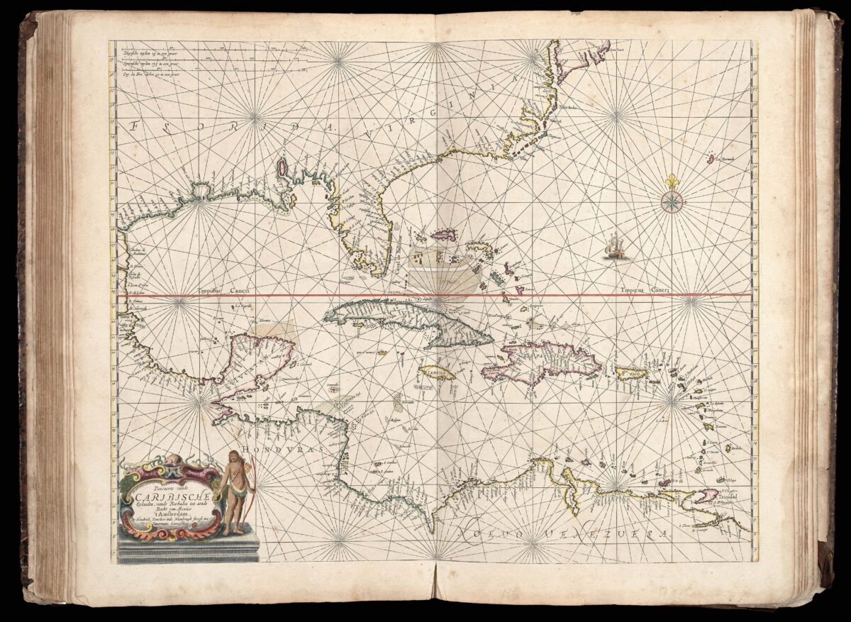 DONCKER, Hendrik De Zee-Atlas of Water-Waerelt,