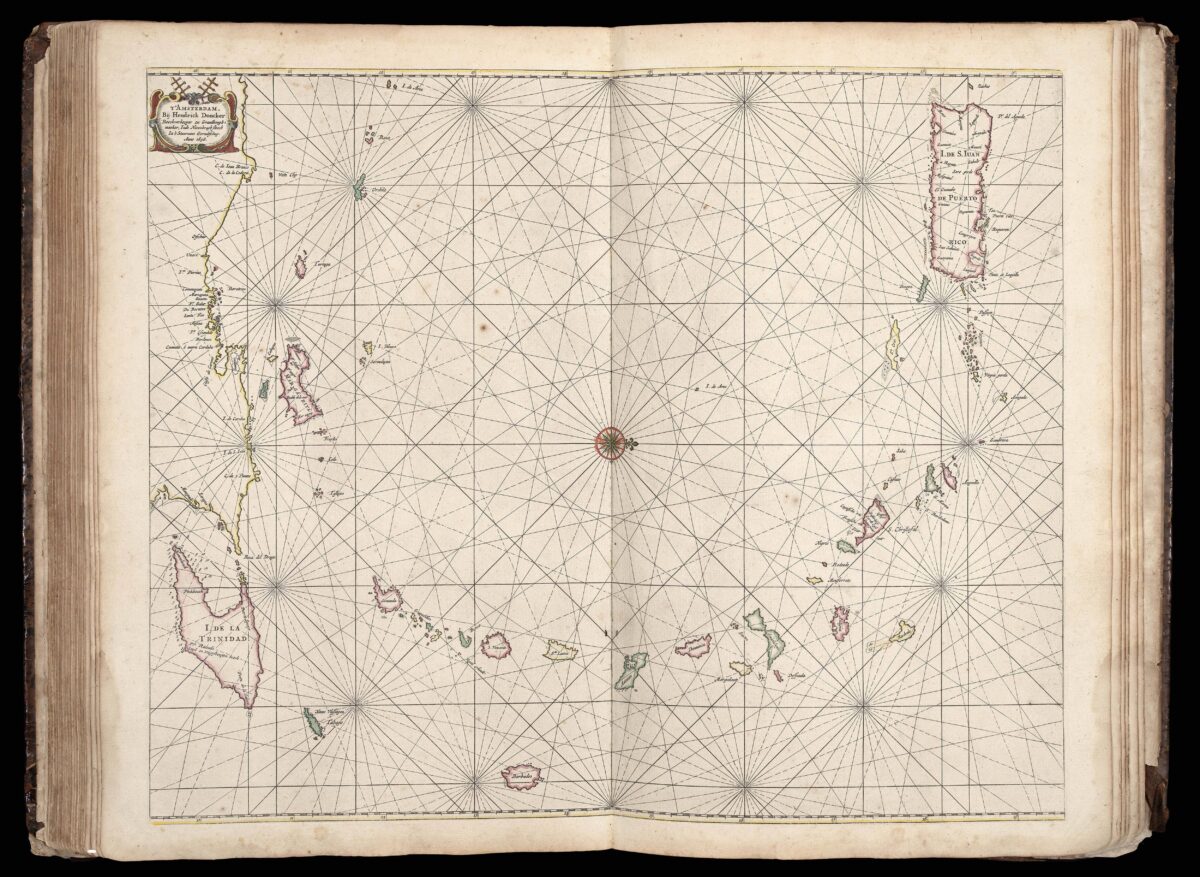 DONCKER, Hendrik De Zee-Atlas of Water-Waerelt,
