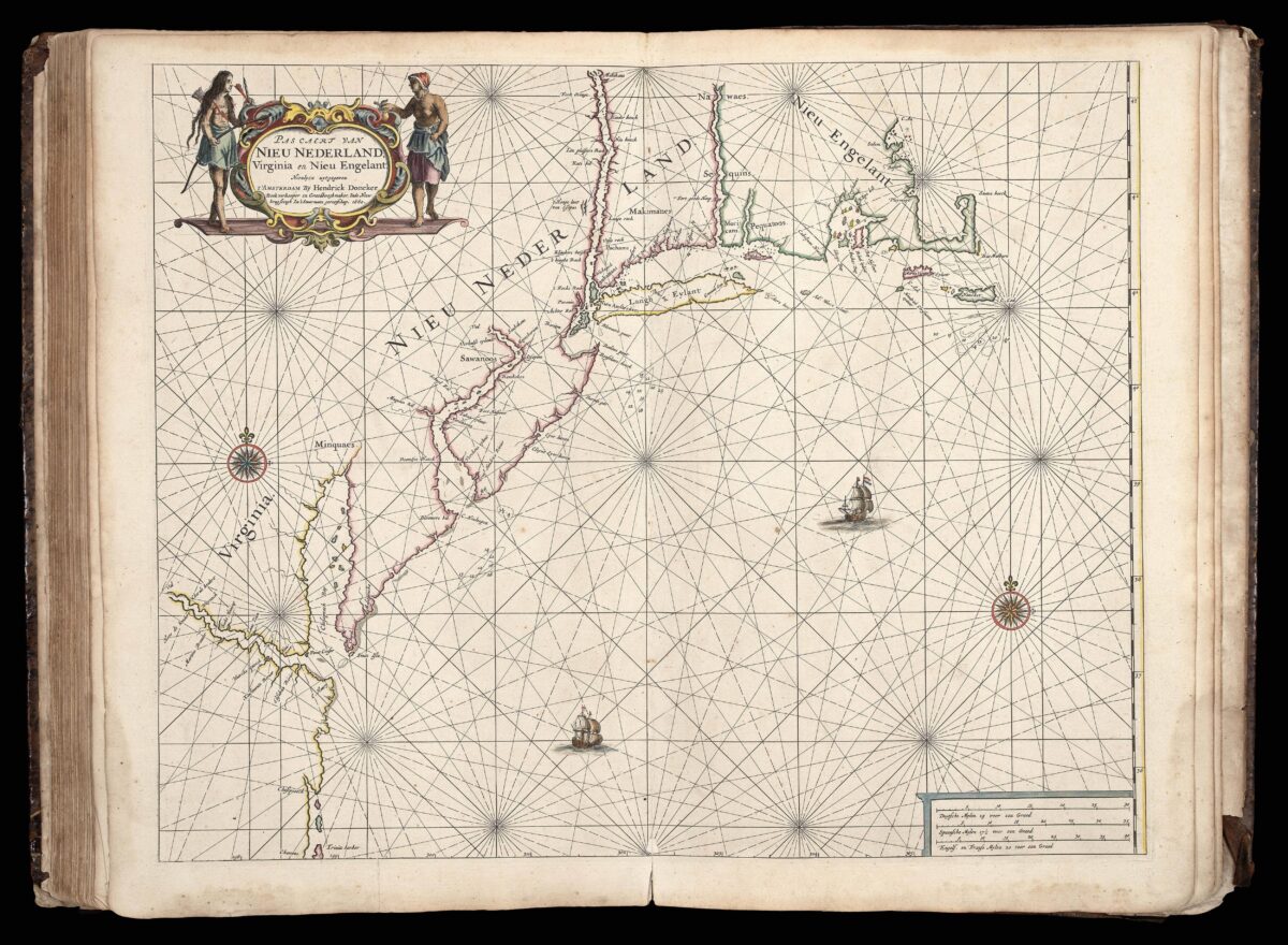 DONCKER, Hendrik De Zee-Atlas of Water-Waerelt,