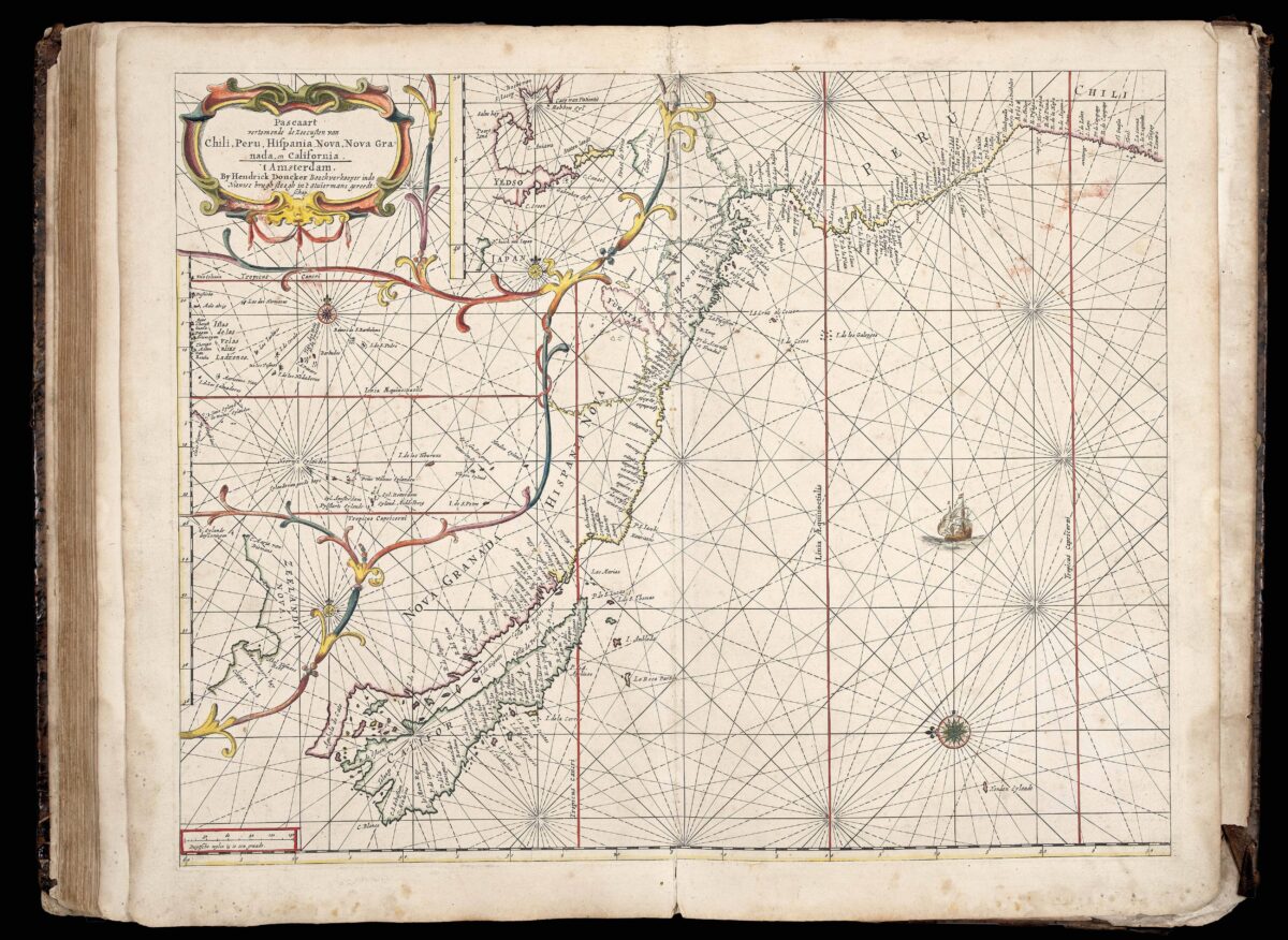 DONCKER, Hendrik De Zee-Atlas of Water-Waerelt,