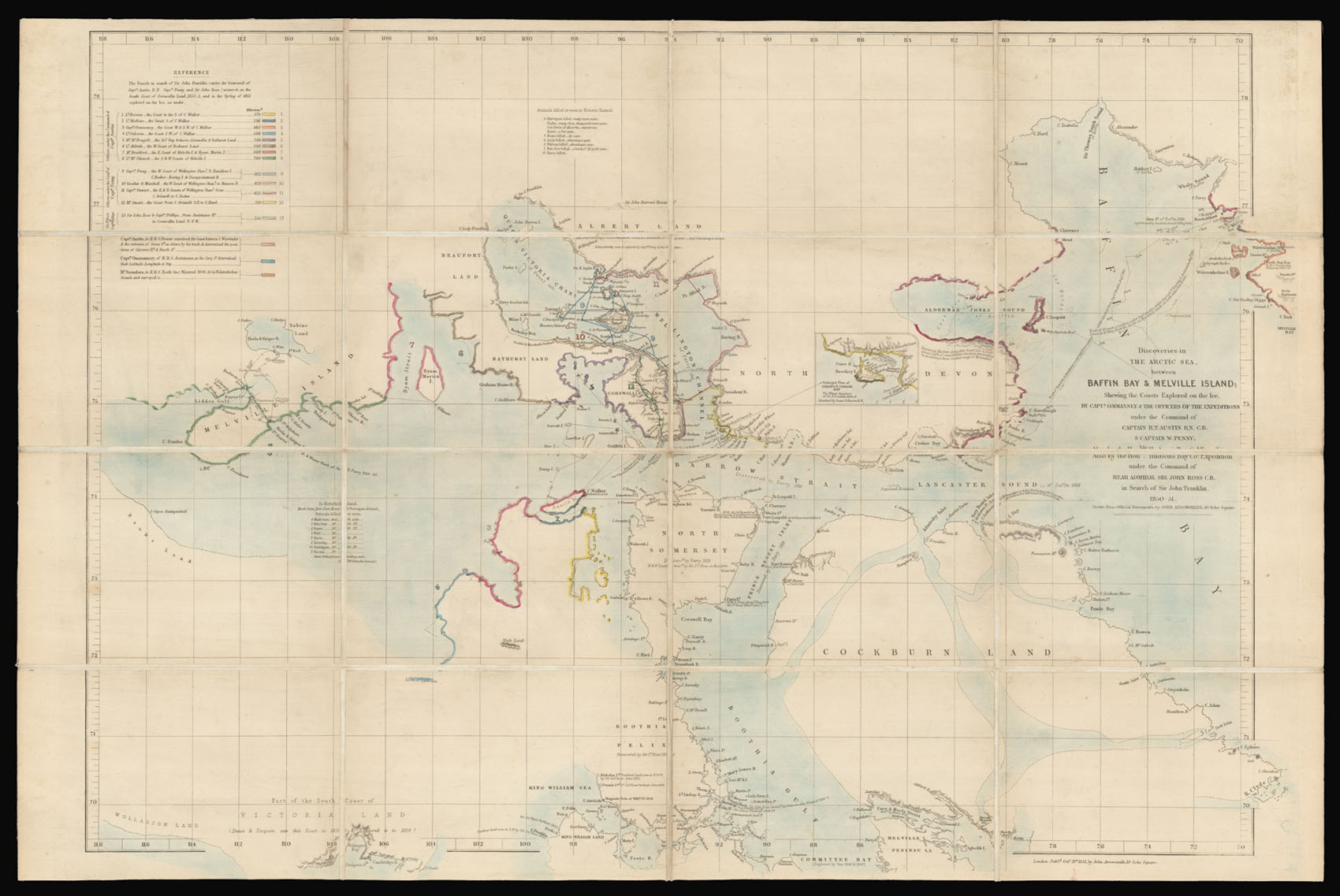 ARROWSMITH, John Discoveries in the Arctic Sea