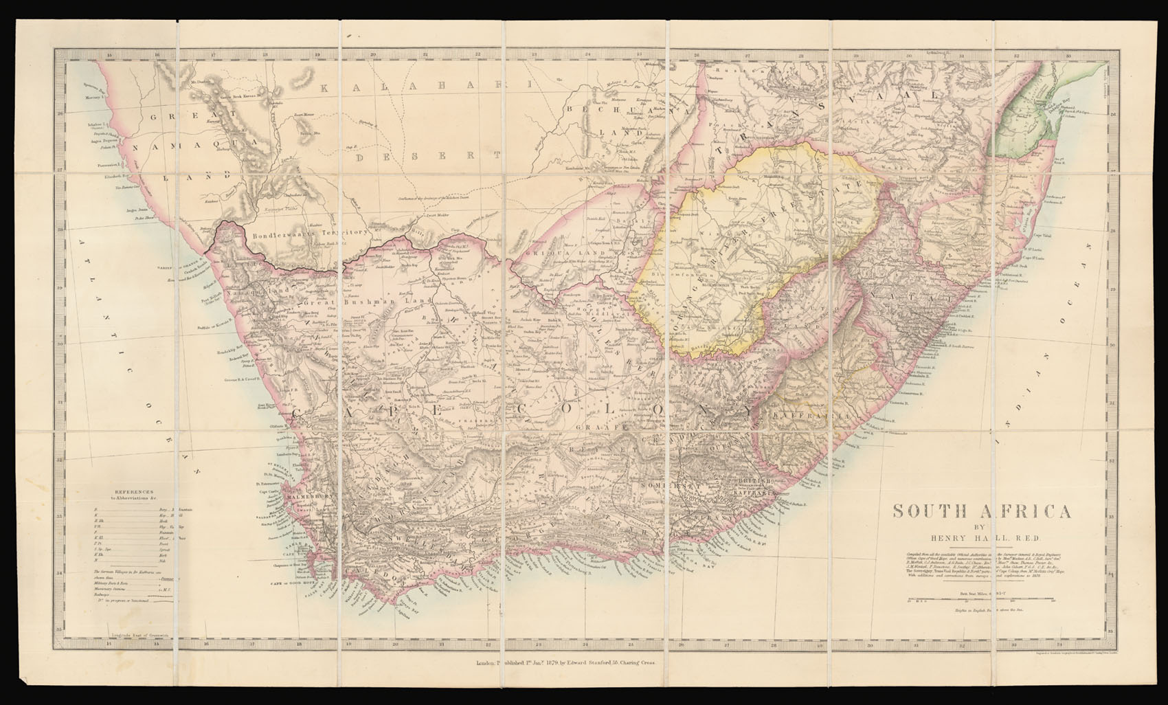 STANFORD, Edward and HALL, Henry South Africa.