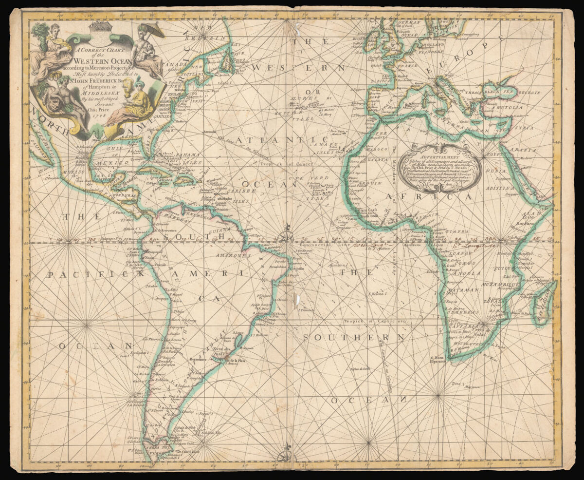 PRICE, Charles Atlas Maritimus or New Sea Atlas,