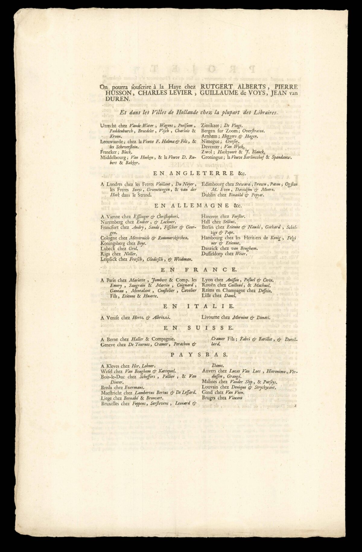 BLAEU, Johannes Nouveau theatre D'Italie, ou description exacte de ses villes, palais, eglises, &c.
