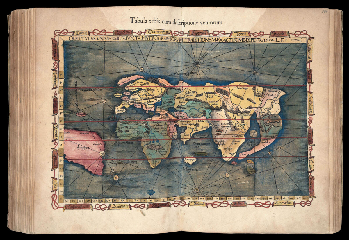 PTOLEMAEUS, Claudius; and Michael VILLANOVANUS, known as 'SERVETUS' Geographicae Enarrationis, Libri Octo.