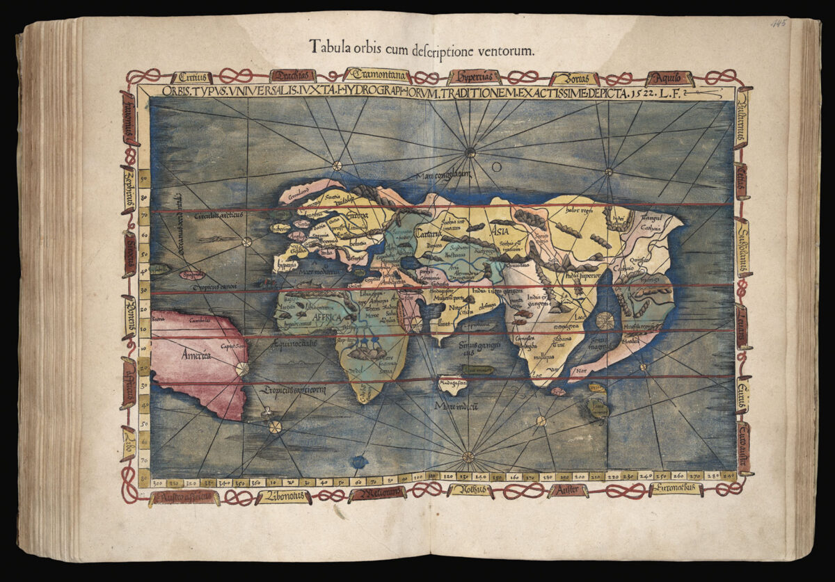 PTOLEMAEUS, Claudius; and Michael VILLANOVANUS, known as 'SERVETUS' Geographicae Enarrationis, Libri Octo.