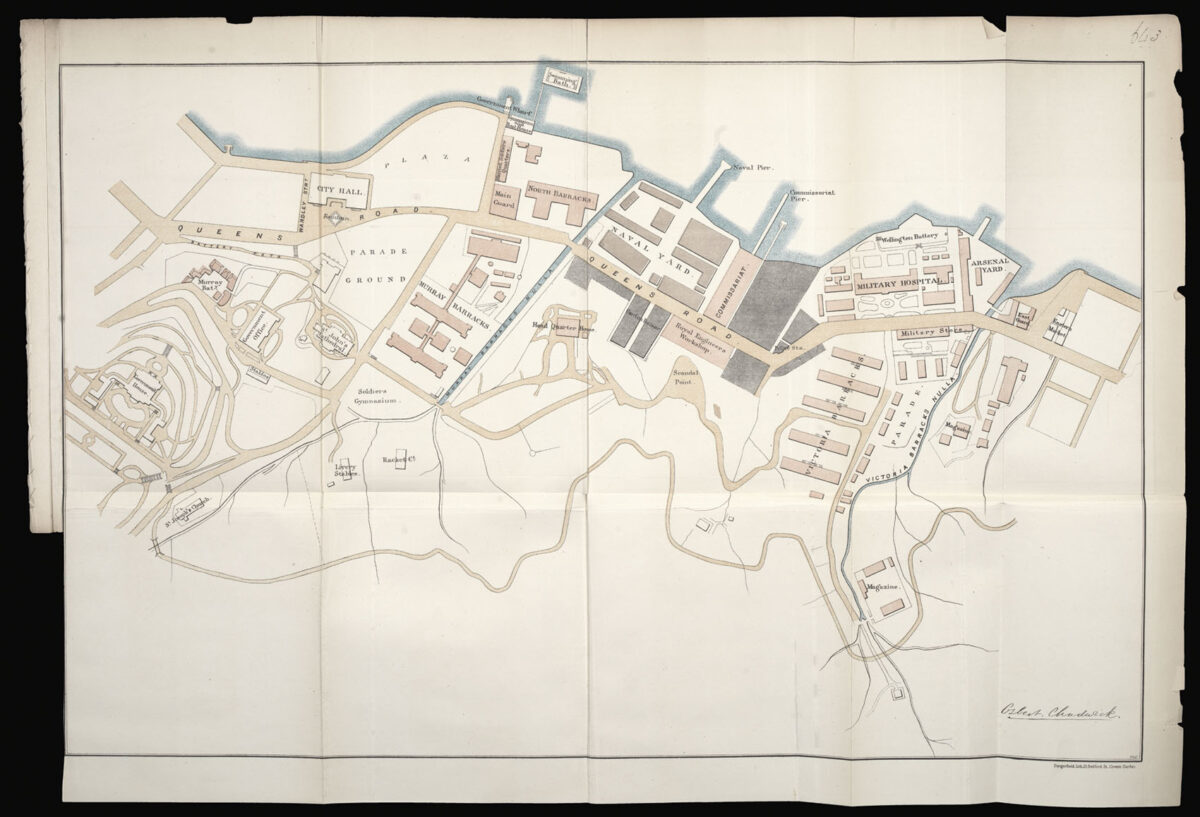 CHADWICK, Osbert Copy of Extracts of Further Correspondence regarding the Sanitary Condition of Hong Kong [bound with:] Further Correspondence on the Sanitary Condition of Hong Kong.