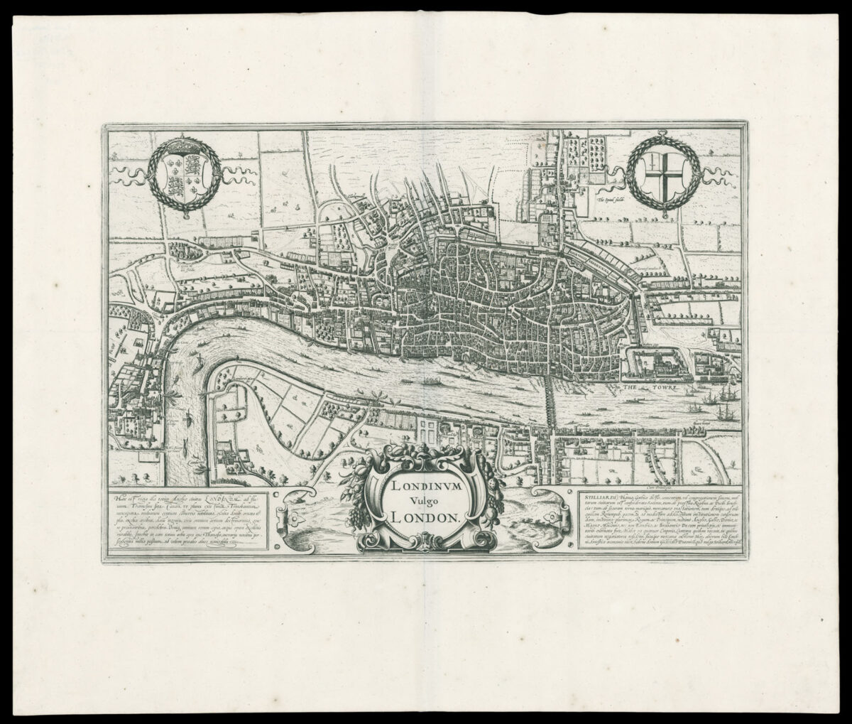 [JANSSONIUS, Johannes] Londinum Vulgo London.