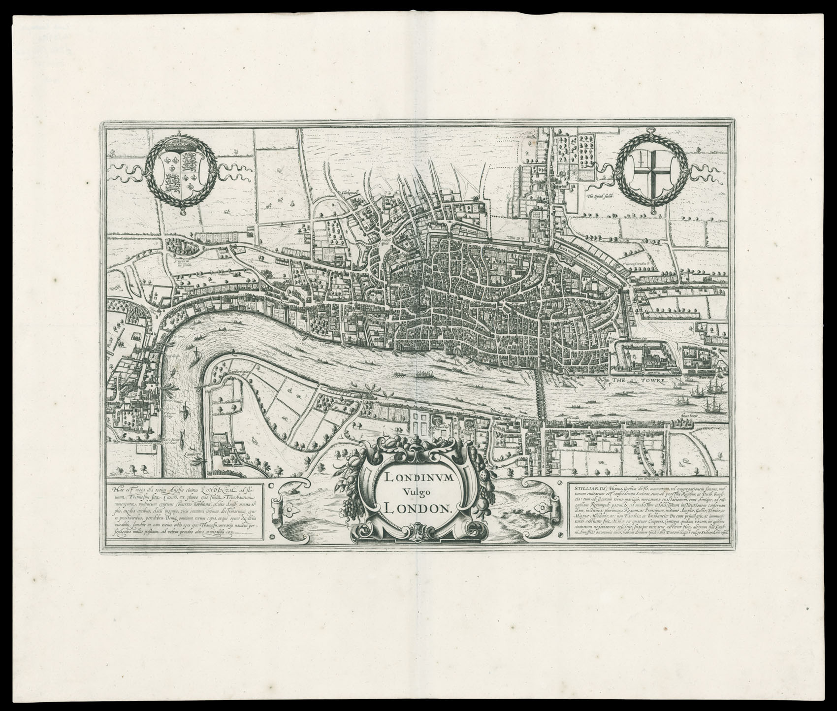 [JANSSONIUS, Johannes] Londinum Vulgo London.