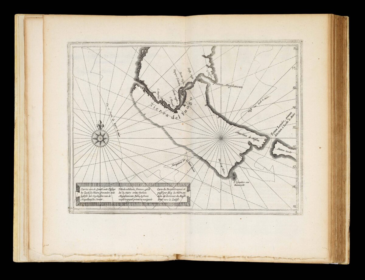 HERRERA [Y TORDESILLAS], A de; [Jacob Le MAIRE; Willem CORNELIS SCHOUTEN; Giovanni Battista BOAZIO]; et al. Description des Indes Occidentales, qu'on appelle aujourdhuy le Nouveau Monde: