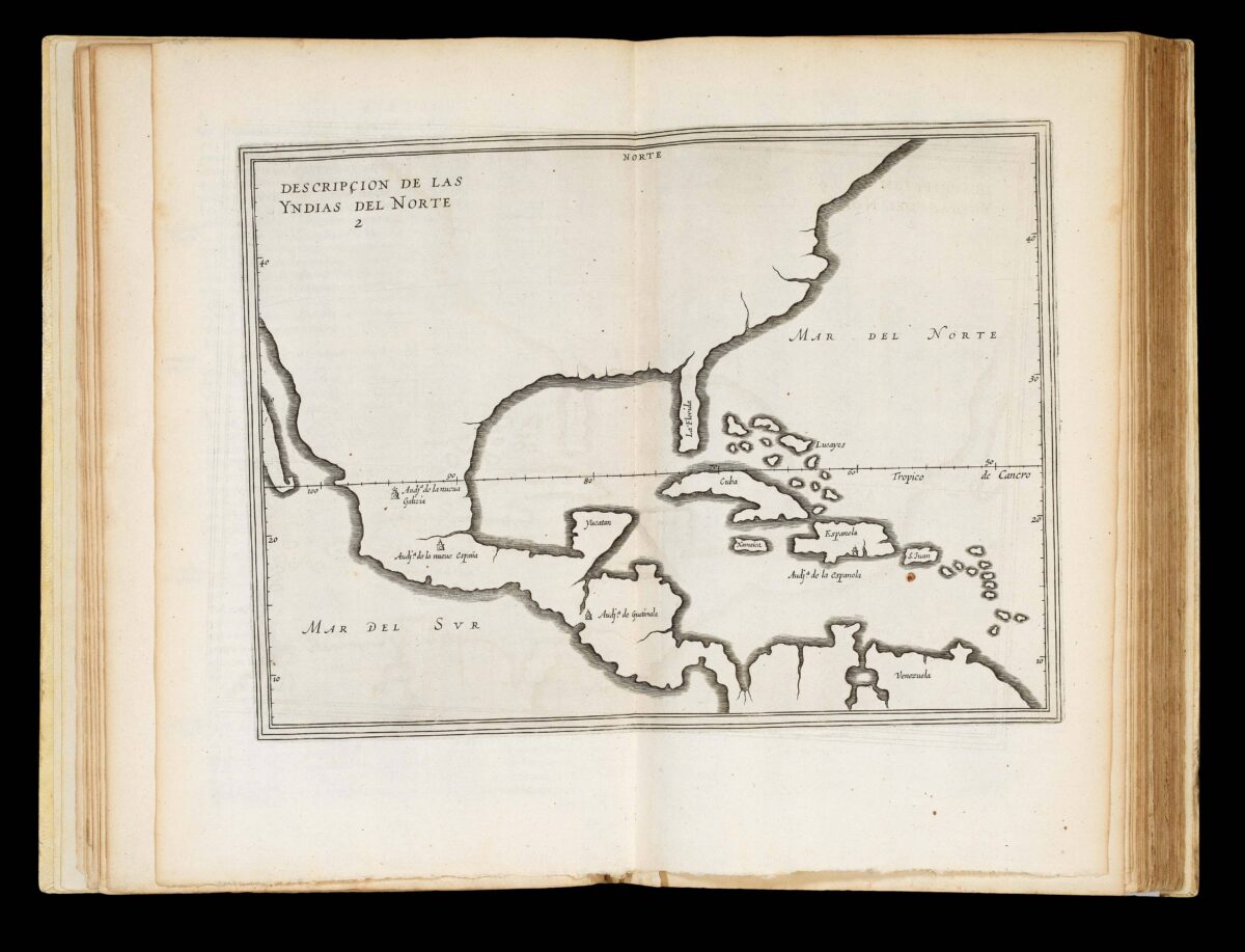 HERRERA [Y TORDESILLAS], A de; [Jacob Le MAIRE; Willem CORNELIS SCHOUTEN; Giovanni Battista BOAZIO]; et al. Description des Indes Occidentales, qu'on appelle aujourdhuy le Nouveau Monde: