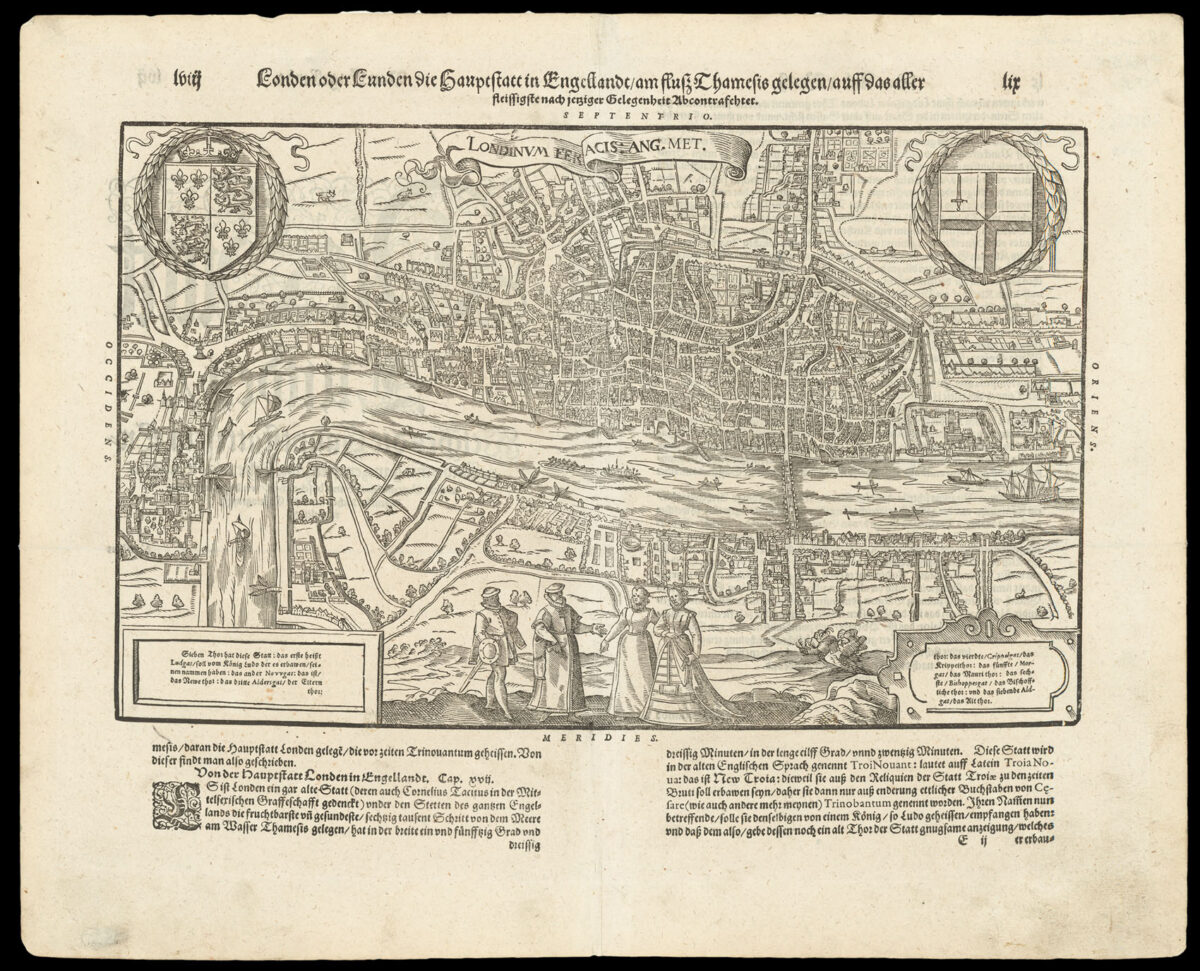 MÜNSTER, Sebastian Londen oder Lunden die Haupestatte in Engellande...