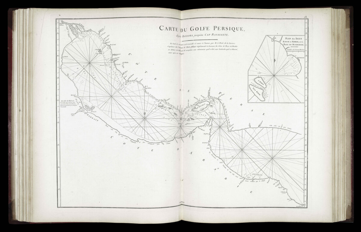 D'APRES DE MANNEVILLETTE, Jean-Baptiste Le Neptune Oriental, dédié au Roi [with] Supplement