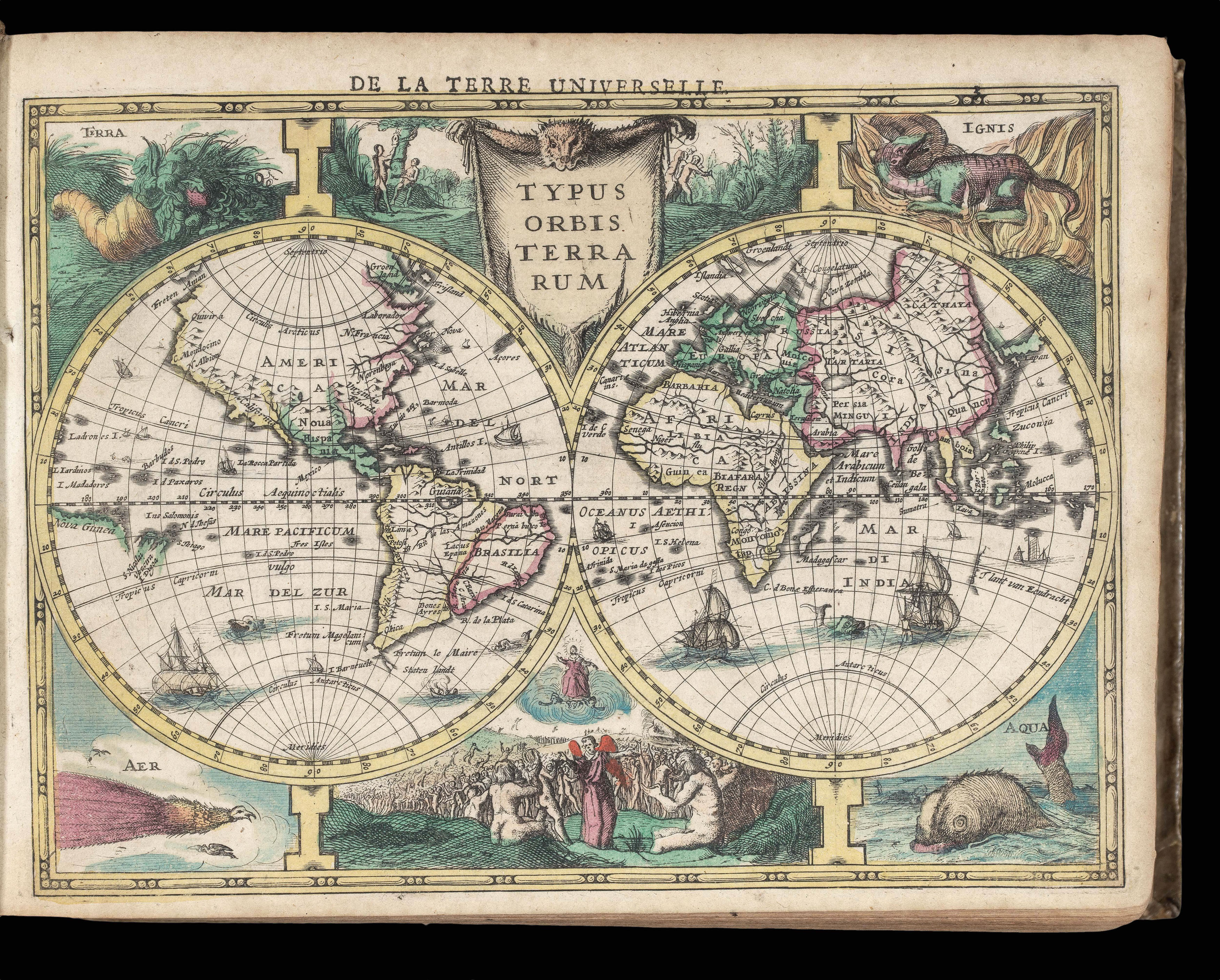 CLOPPENBURG, Johannes Gerardi Mercatoris - Atlas sive Cosmographicae Meditationes de Fabrica mundi et fabricate figura