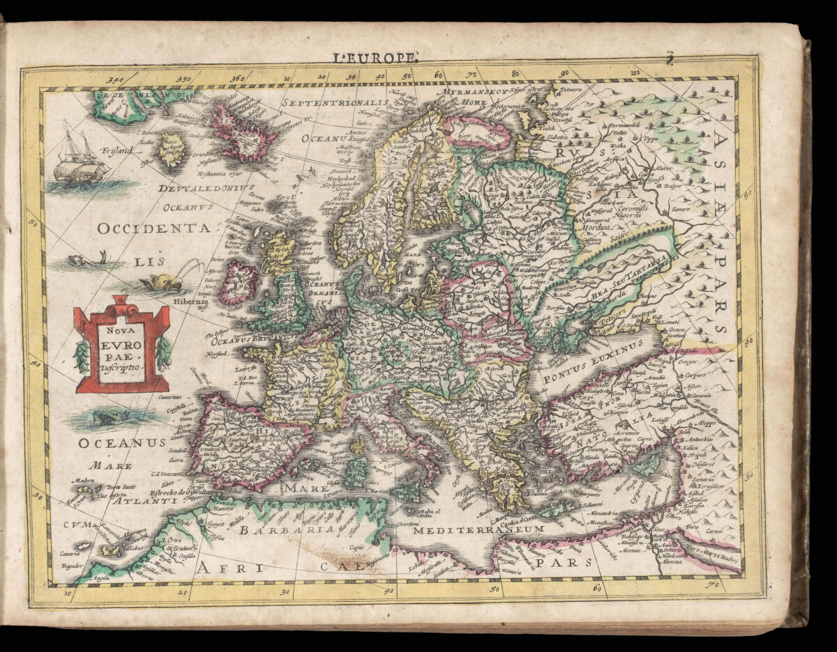 CLOPPENBURG, Johannes Gerardi Mercatoris - Atlas sive Cosmographicae Meditationes de Fabrica mundi et fabricate figura