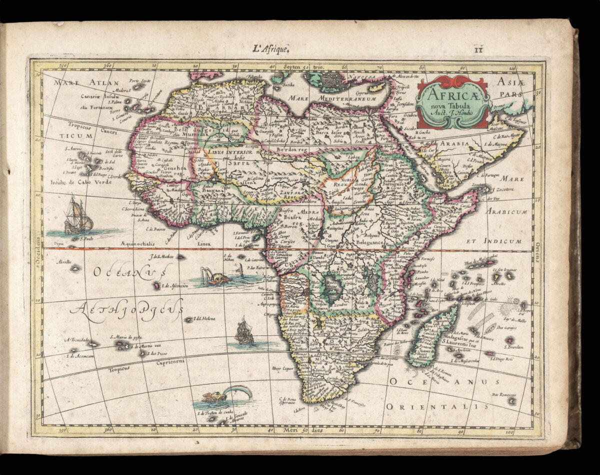 CLOPPENBURG, Johannes Gerardi Mercatoris - Atlas sive Cosmographicae Meditationes de Fabrica mundi et fabricate figura