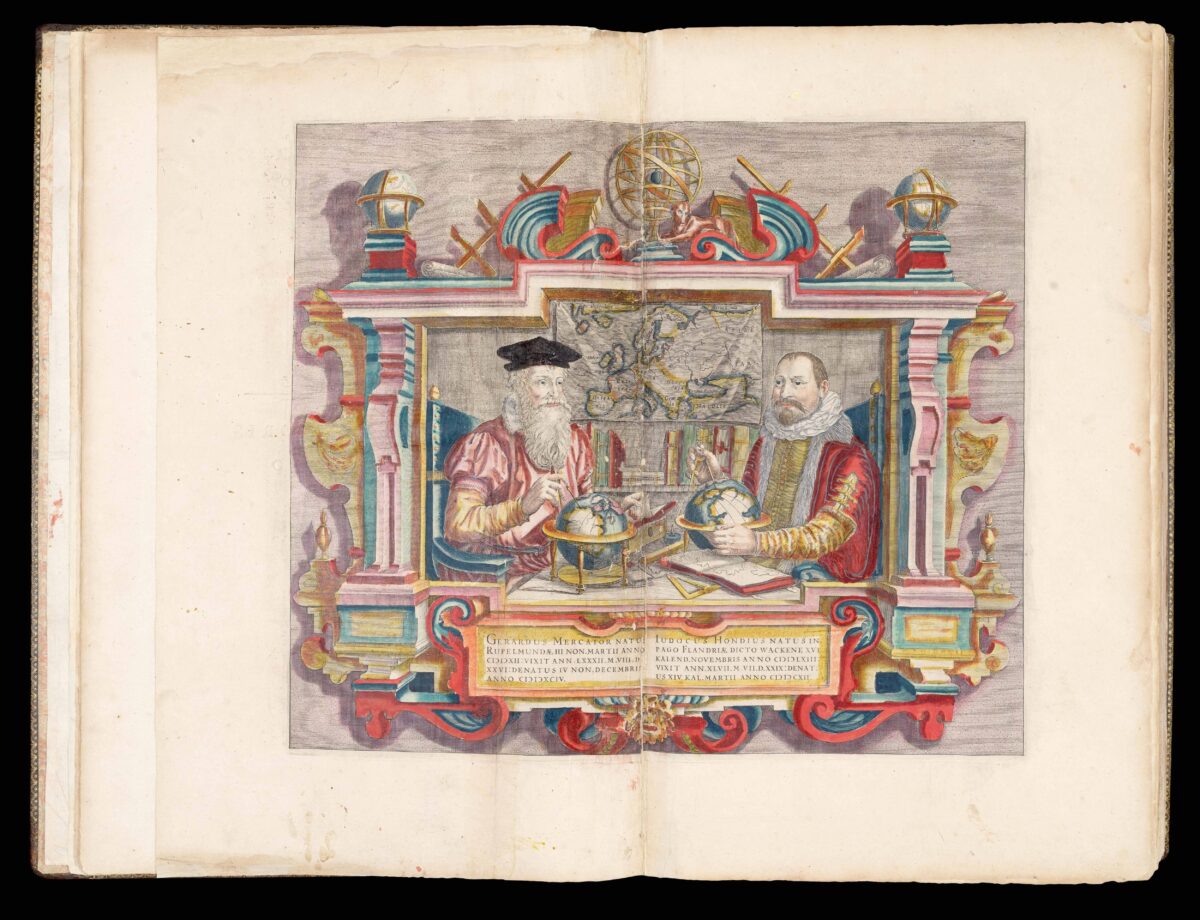 MERCATOR, Gerard Atlas or A Geographicke description of the Regions. Counties and Kingdoms of the world,