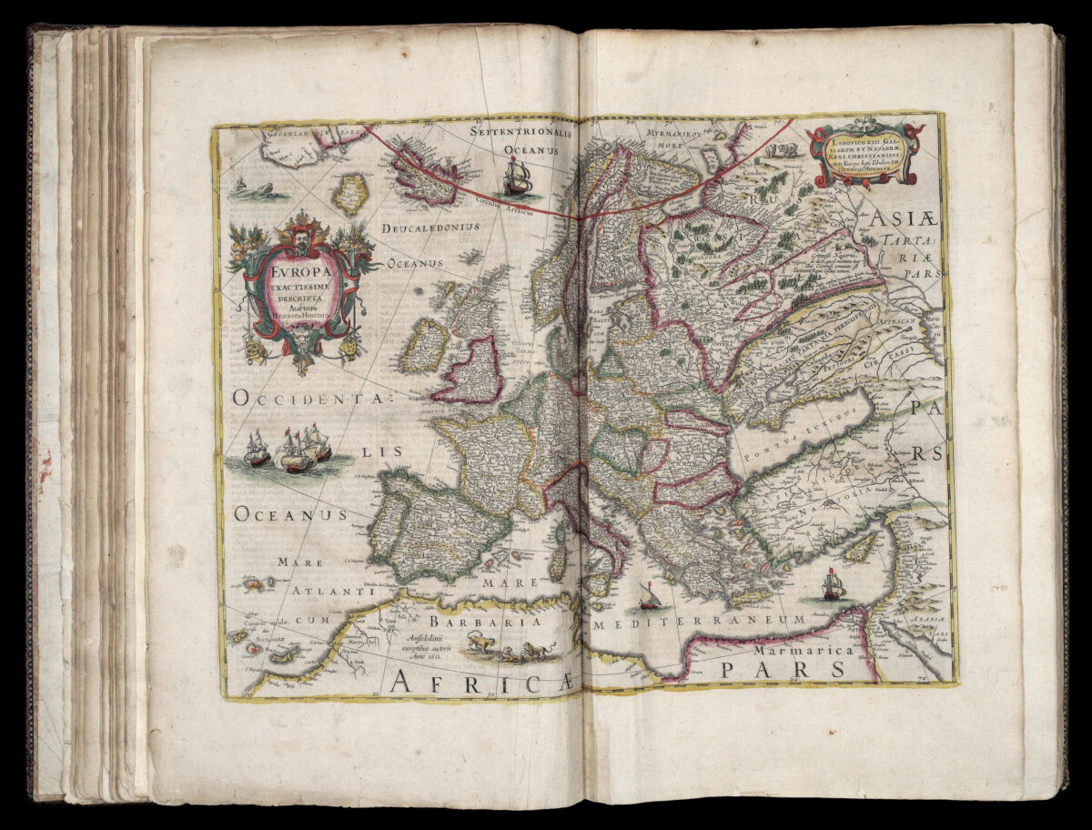 MERCATOR, Gerard Atlas or A Geographicke description of the Regions. Counties and Kingdoms of the world,